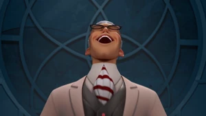 Gabriel's evil laugh.