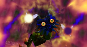 Majora cursing Link.
