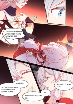 Corruption disposing Theresa after forcing Yae Sakura to kill her.