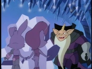 7805-001-191.jpg (22 KB) Naugus with Bunny Rabbot and Sally Acorn in crystal.