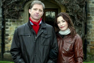 Natasha Wylde with her husband Mark Wylde.