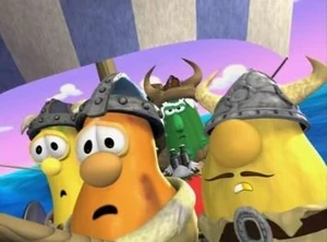 Olaf and his Viking members shocked when they realize Lyle got against the code of the Vikings by giving the Monks their stuff back.