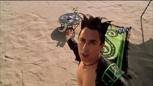 "Odin: Why are you relaxing on this beach? I'm just taking a few moments reprieve from my..."