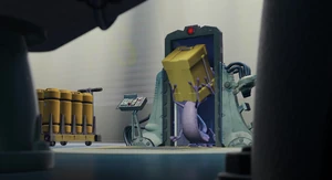 Randall accidentally kidnapping Mike, without realizing.