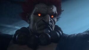 Akuma in Tekken 7.