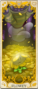 Tarot Card (Flowey/Asriel)