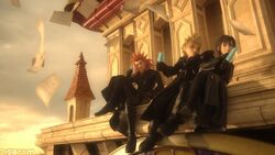 Axel, Roxas, and Xion