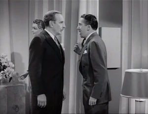 Grover informed by Duke that Fred got away after talking to his sister