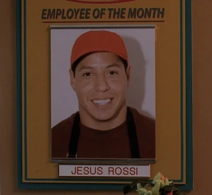 Jesus Rossi's Employee of the Month award.