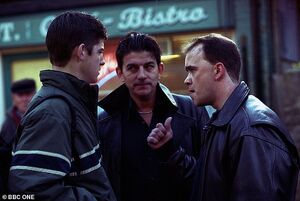 Nasty Nick antagonizes Mark by attempting turn his younger brother, Martin Fowler, against him.