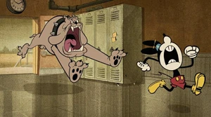 Butch the Bulldog’s cameo in School of Fish.