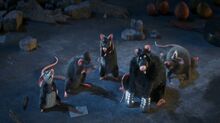 Belle Bottom and The Vicious 6 are turned into rats.