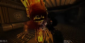 The mouth of SCP-682 in Six-Eight-Two.