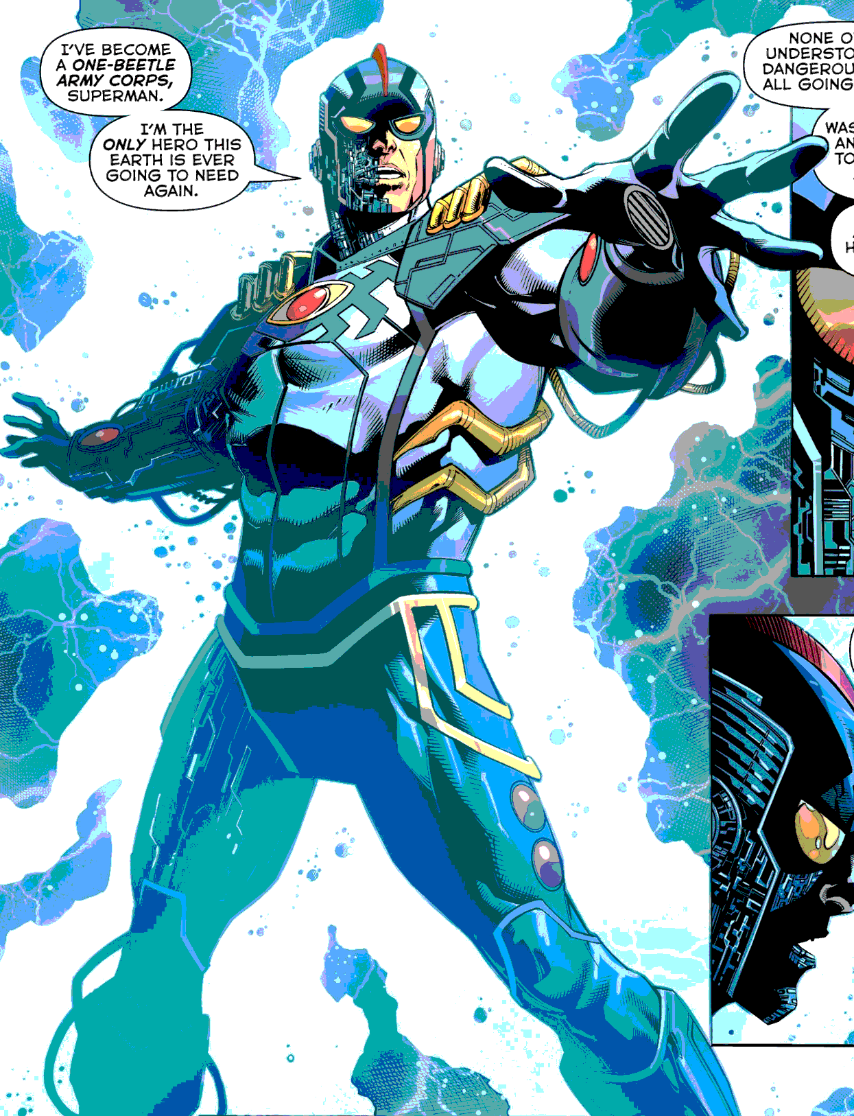 Who Is DC Comics' Carapax? BLUE BEETLE's Cyborg Villain, Explained