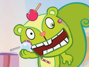 Nutty breaks his jaw.