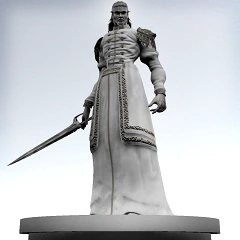 King Allant's trophy unlocked by defeating the Old King Allant.