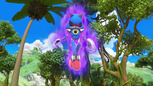 Metal Sonic Boom empowered