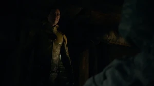 Thawne revealing himself to General Eiling before handing the latter over to Grodd.