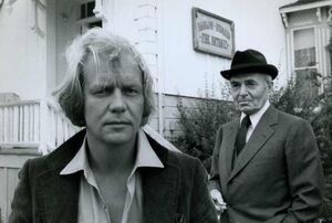 Publicity-Still of James Mason & David Soul as Richard T. Straker & Ben Mears.