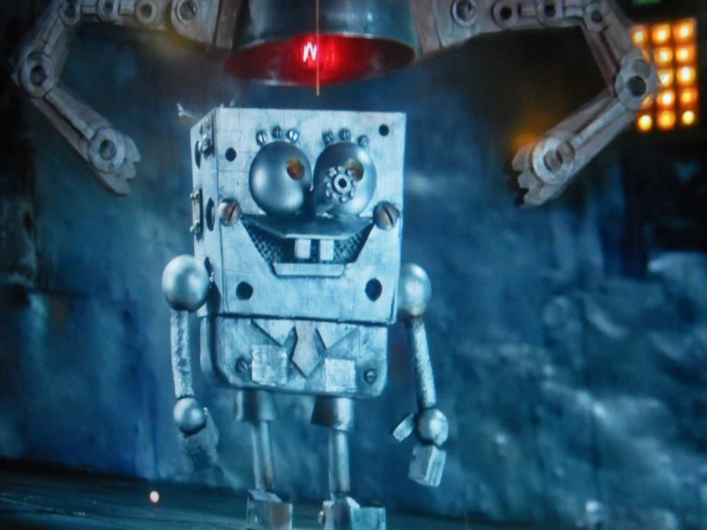 Spongebob squarepants: battle for bikini bottom rehydrated 2020. робот из спанч боба.