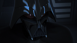 Vader informs the Emperor that he had "broken" the rebels, but the elder Sith Lord sensed disquiet in his apprentice's emotions.