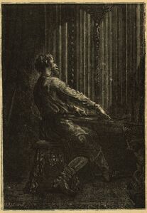 Nemo in the original novel playing the organ