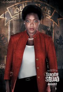 Promotional poster of Amanda Waller.