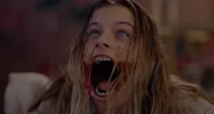 Jaw coming unhinged.