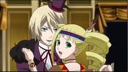 Alois dancing with Elizabeth.