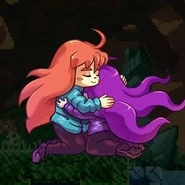 Madeline making peace with Badeline.