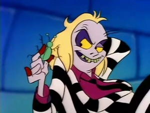 Betelgeuse, as he appears in the animated series Beetlejuice.