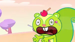 Nutty before losing his eye lenses.