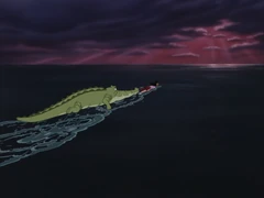 Captain Hook's first defeat.