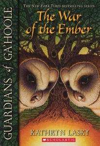 Nyra and her son Coryn on the cover of The War of the Ember book