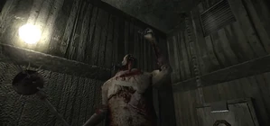 Mace eating the key.