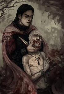 Ramsay with his Reek.