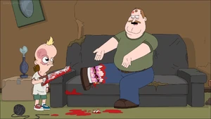 Randall's Foot is On Backwards.png (908 KB) Dobby mutilating Randall Crawford's leg.