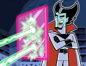 (Danny: Get away!) "Oh an ectoplasmic energy blast"