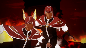 Corsac and Fennec in the Volume 4 opening.