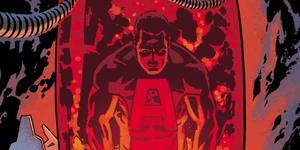 Alpha One's final fate: being locked in the same tank he used to keep countless victims locked in.