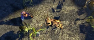 Bugs-life-disneyscreencaps.com-8993.jpg (123 KB) Hopper yelling in horror, as he seeing the fake bird coming down towards him