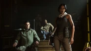 Valeria Garza with Diego Salgado and Nunez with the Las Almas Cartel.
