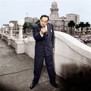Broderick Crawford in a promotional photo for the 1949 film adaptation.