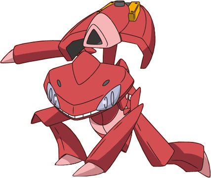 Pokemon Name Resource — Crimson - shiny Genesect Shade of red, as that is