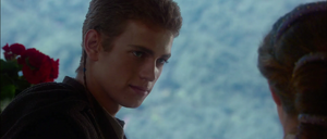 Anakin Skywalker gazing