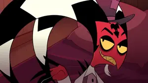 Cash Buckzo's evil grin.