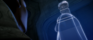 Bonteri confronts Dooku, accusing Dooku for the murder of his mother.