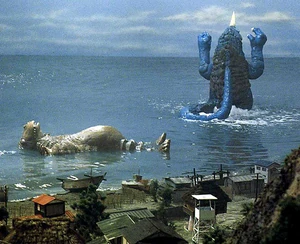 Goliath Daigoro KO.png (473 KB) Goliath's victory against Daigoro.