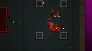 Alex is shot dead by the Son.