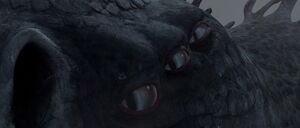 Red Death's evil glare